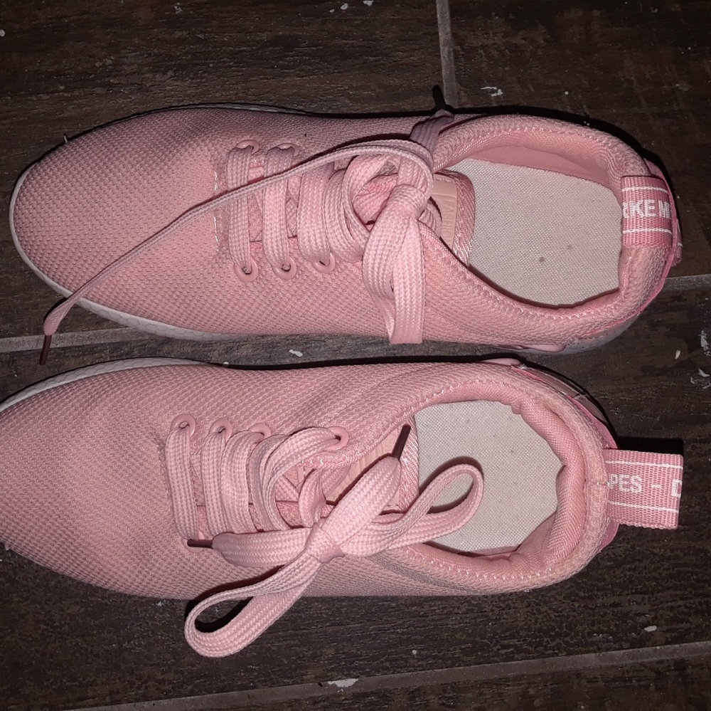 Cute pink shoes